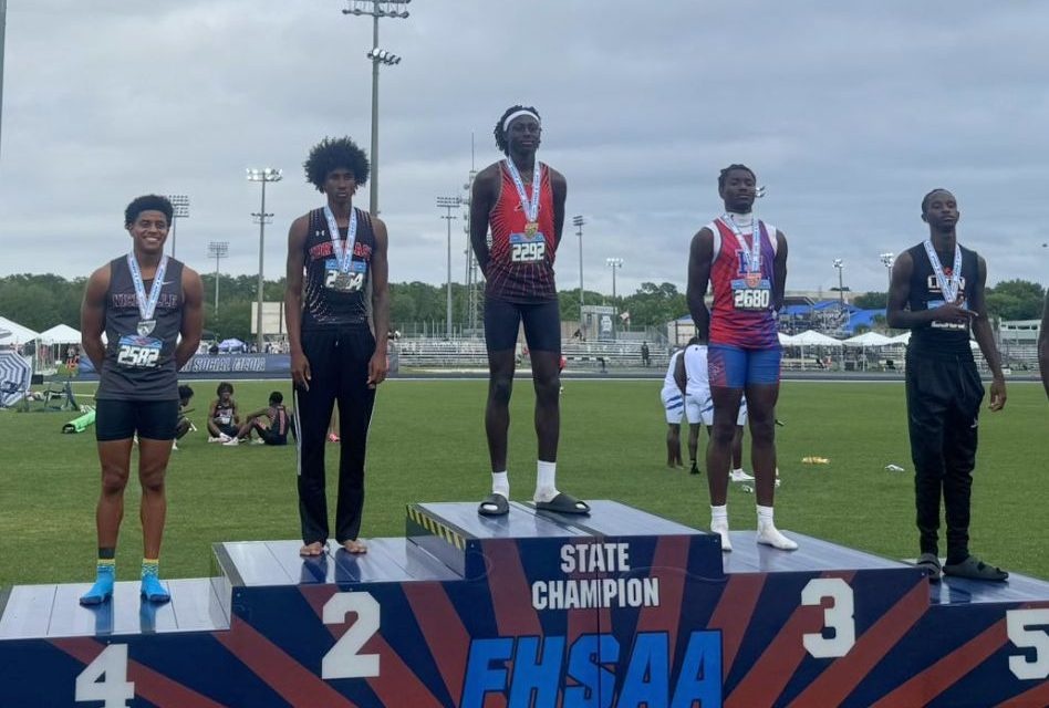 Gateway’s Maxwell Garcon Soars to Triple Jump State Title as Osceola County Athletes Shine at FHSAA Championships