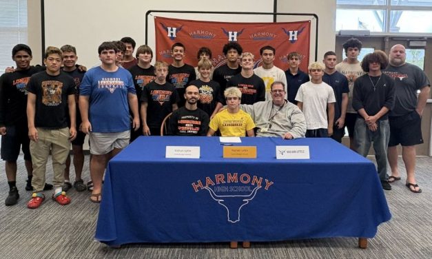 Harmony Wrestling Star Nathan Lyttle Signs with Division I Central Michigan