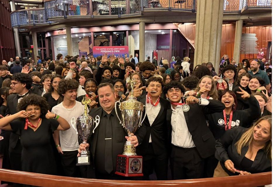 Osceola County School For The Arts Wind Ensemble Wins National President’s Cup In Washington, D.C.