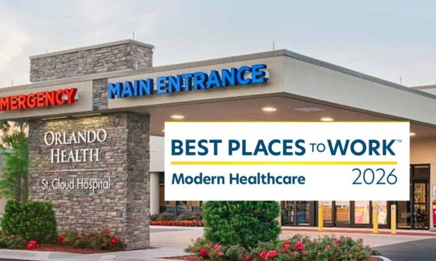 Orlando Health St. Cloud Hospital Among Three Orlando Health Facilities Named Best Places to Work
