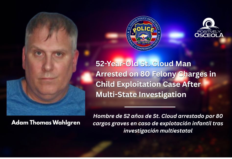 52-Year-Old St. Cloud Man Arrested on 80 Felony Charges in Child ...
