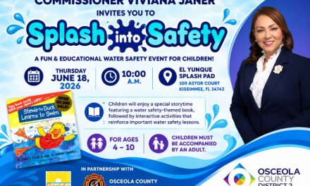 Commissioner Viviana Janer to Host “Splash into Safety” Water Safety Event for Children in Kissimmee
