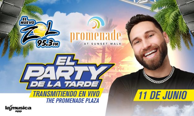 El Party de la Tarde llega a Sunset Walk con música en vivo y premios