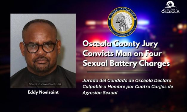 Osceola County Jury Convicts Man on Four Sexual Battery Charges