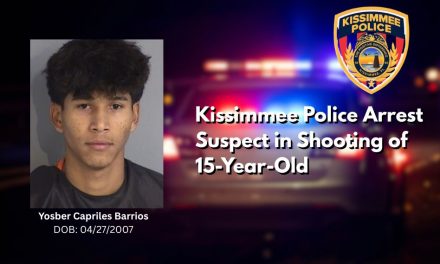 Kissimmee Police Arrest Suspect in Shooting of 15-Year-Old