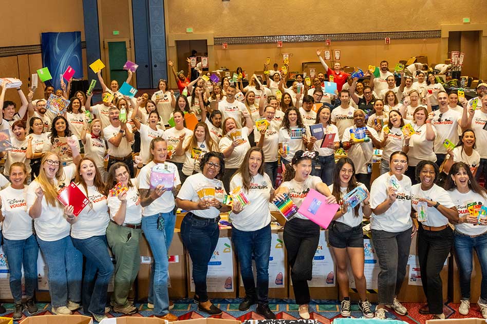 Disney School Supply Drive Tops 1 Million Donations, Helping Teachers and Students Across Osceola, Central Florida