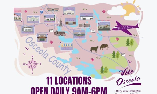 Early Voting Begins Friday in Osceola County with 11 Convenient Locations