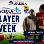 Positively Osceola’s ‘Osceola Air Player of the Week’: Nydrell Thigpen Turns Around Panthers Fortunes!!