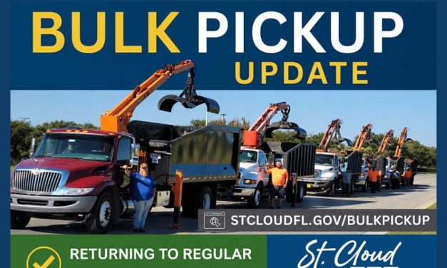 St. Cloud Bulk Pickup Returns to Regular Scheduled Days Following Summer Pilot Program