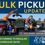 St. Cloud Bulk Pickup Returns to Regular Scheduled Days Following Summer Pilot Program