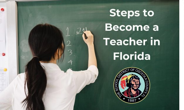 Steps to Become A Teacher in Florida