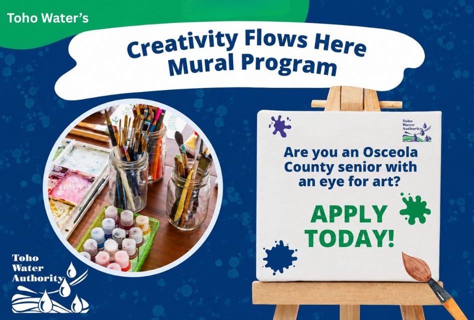 Toho Water Seeks High School Senior Artists to Design a Permanent Community Mural