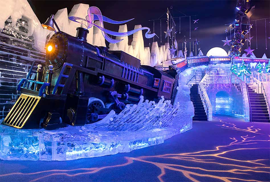 The Polar Express Returns to Gaylord Palms as ICE! Theme for 2026 Holiday Season