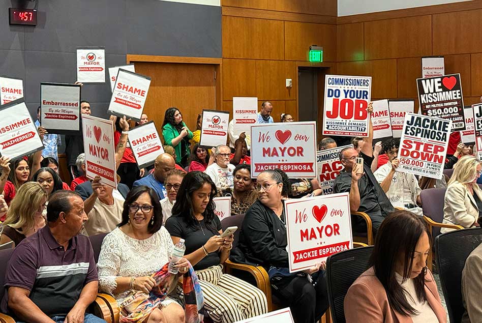 Kissimmee Mayor Jackie Espinosa Avoids Impeachment Trial After Commission Deadlocks 2-2, Says She Is “Here to Serve”