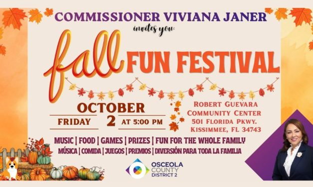 Commissioner Viviana Janer to Host District 2 Fall Fun Festival in Kissimmee