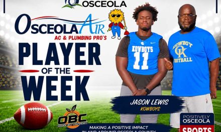Osceola’s Jason Lewis Dominates Up Front for the Kowboys, Earns Osceola Air Player of the Week Honors
