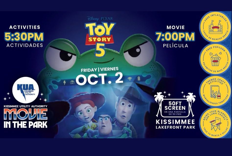 KUA to Launch 2026–2027 Movie in the Park Series with ‘Toy Story 5’