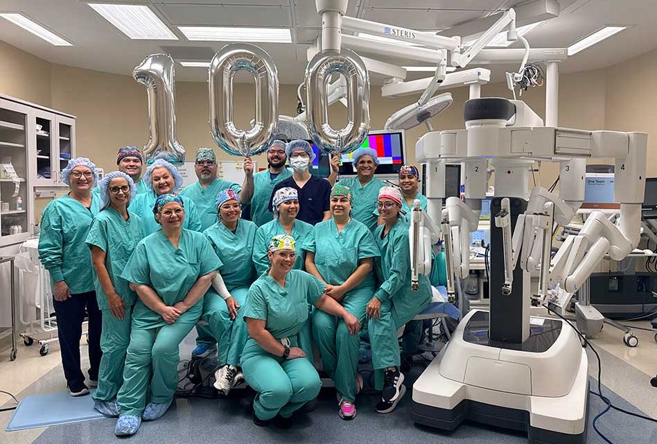 Orlando Health St. Cloud Hospital Marks Milestone with 100th Robotic Surgery