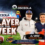 Wise Beyond His Years: AJ Wise’s Big Night and Leadership Earn Osceola Air Player of the Week Honors