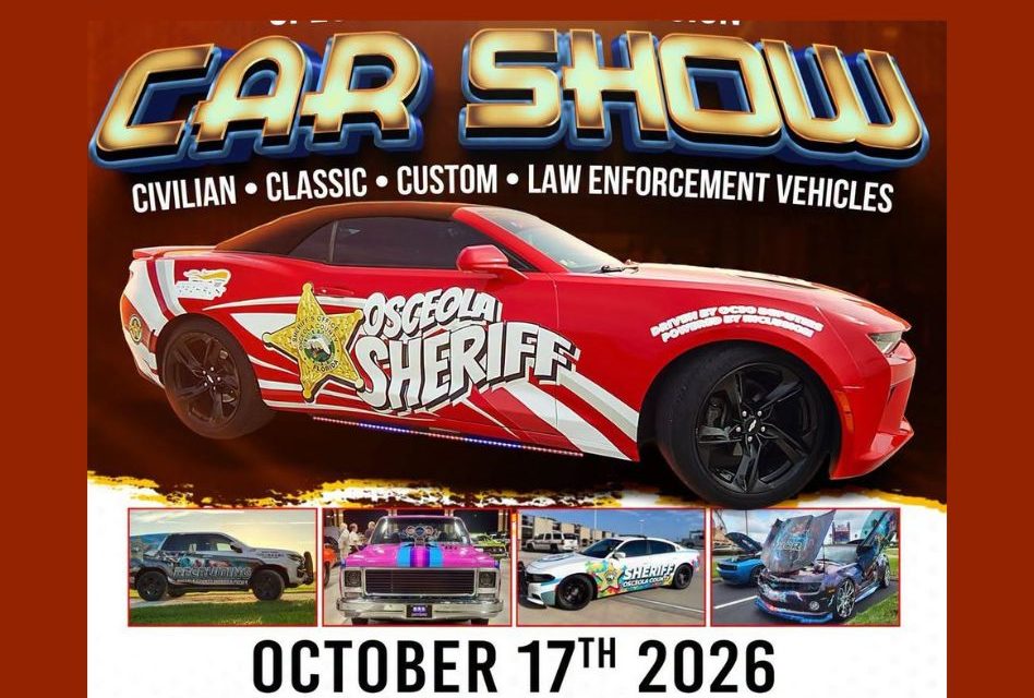 Osceola County Sheriff’s Office to Host Special Olympics Inclusion Car Show in Kissimmee