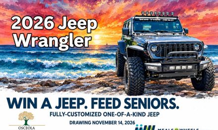 Osceola Council on Aging’s Jeep Raffle Helps Keep Meals and Connection on the Road