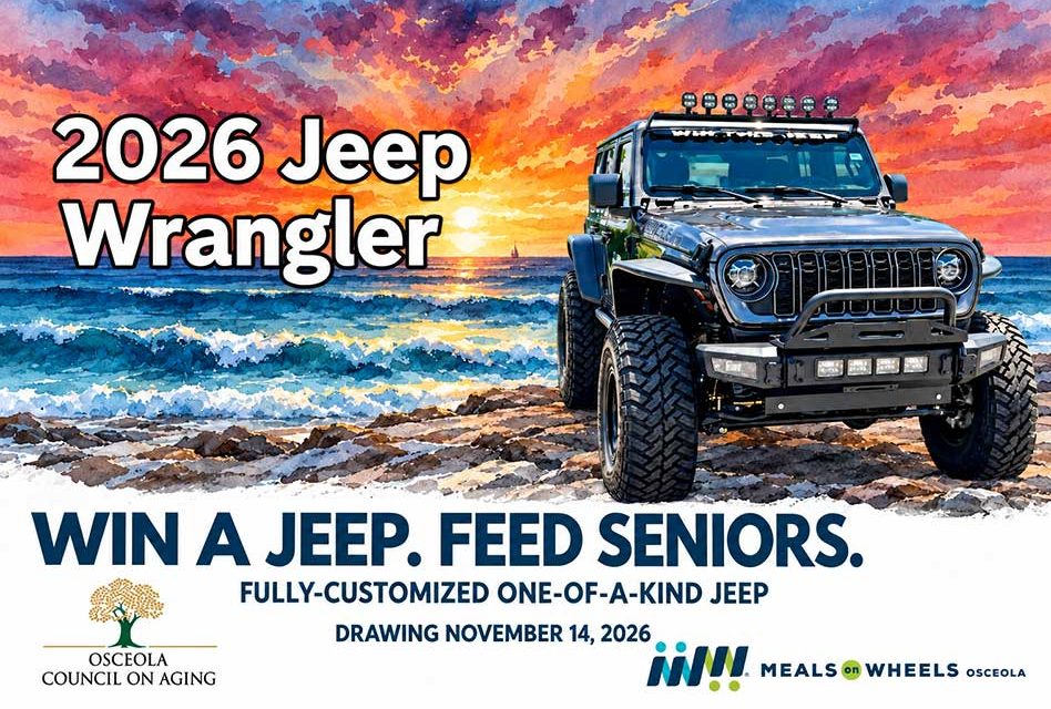 Osceola Council on Aging’s Jeep Raffle Helps Keep Meals and Connection on the Road
