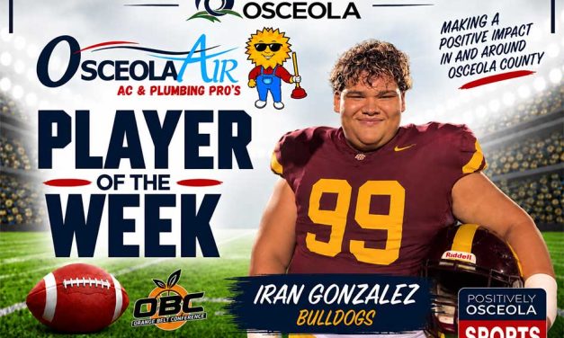 Osceola Air Player of the Week: St. Cloud Bulldog Junior Iran Gonzalez Dominates the Trenches