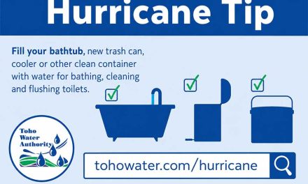 Toho Water Authority Encourages Residents to Prepare Water Supplies for Hurricane Season