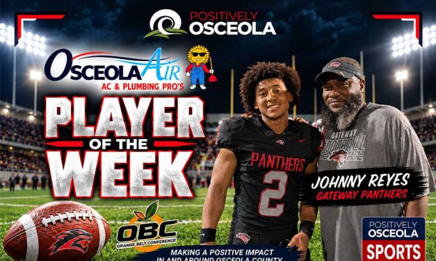Johnny Reyes Shines on Both Sides of the Ball in Gateway’s Shutout Win, Earns Positively Osceola’s Osceola Air Player of the Week Honors