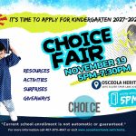 Find the right fit for your child at the Osceola School District Choice Fair November 19!