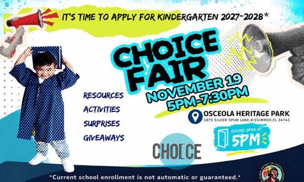 Find the right fit for your child at the Osceola School District Choice Fair November 19!