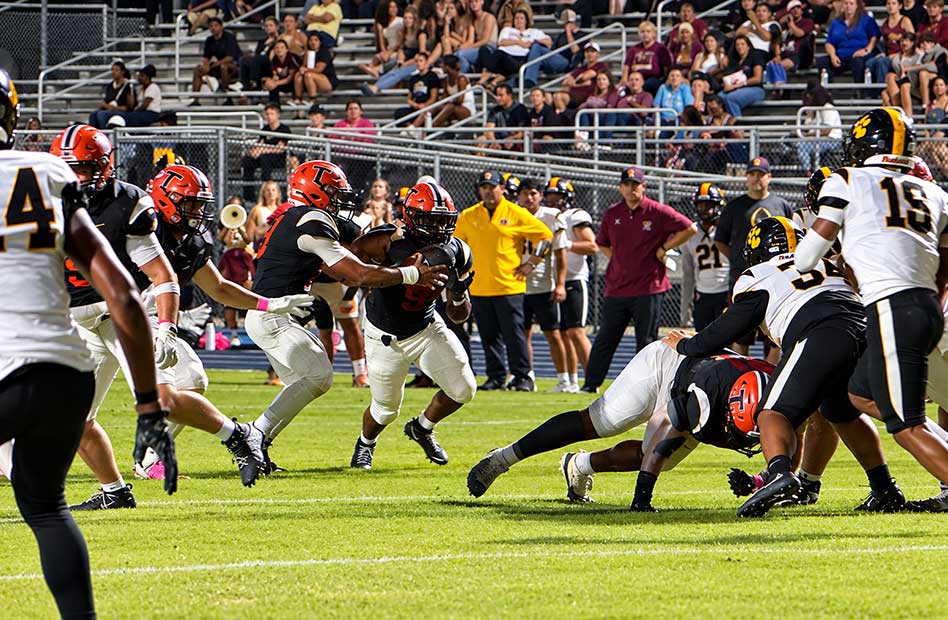 St. Cloud Brings the Thunder, Rolls Past Tohopekaliga 38-7 in Lightning-Delayed Rivalry