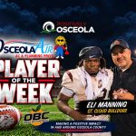 Bulldogs’ Eli Manning Powers His Way to Positively Osceola’s Osceola Air Player of the Week