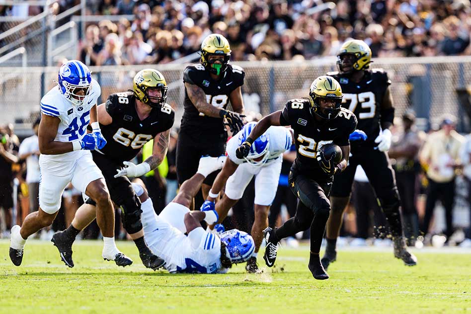 UCF Shocks No. 2 BYU in Double-Overtime Thriller, 39-31, as Knights Deliver Statement Win at the Bounce House!