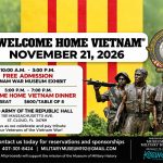 Museum of Military History to Host “Welcome Home Vietnam” Veterans Tribute November 21 in St. Cloud