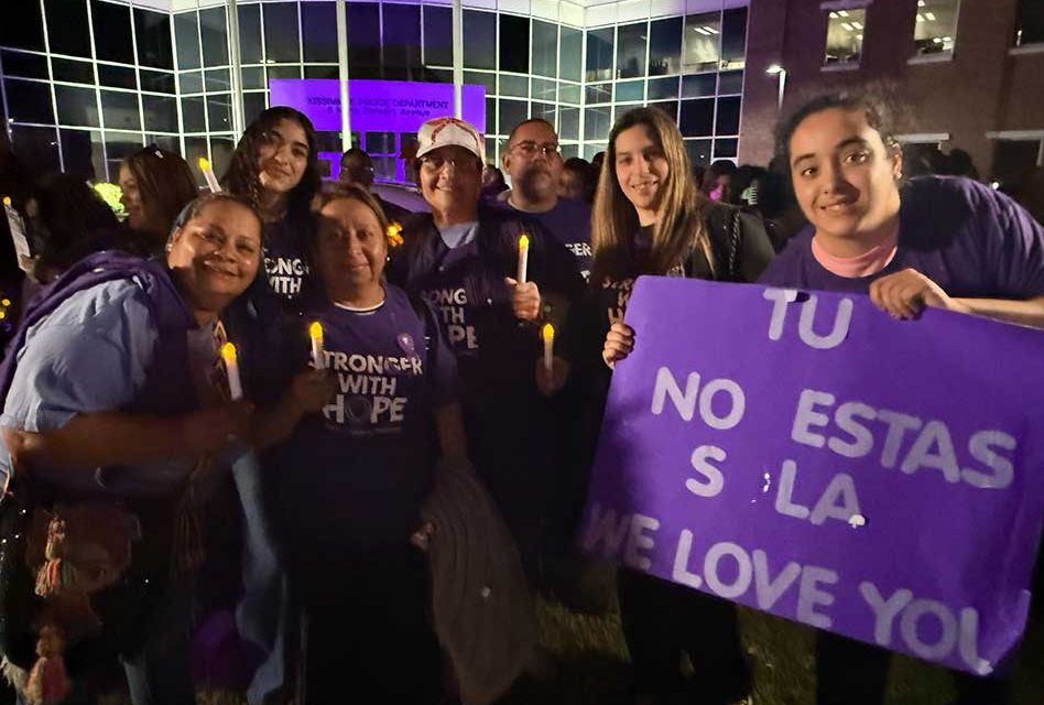 Help Now of Osceola to Host Two Community Candlelight Vigils, Awareness Walk to Honor Domestic Violence Victims and Support Survivors