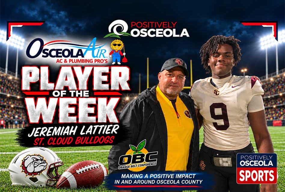St. Cloud Quarterback Jeremiah Lattier Delivers in Must-Win Victory, Earns Positively Osceola’s Osceola Air Player of the Week Honors